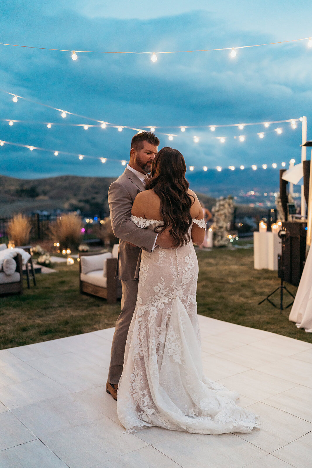 Erica and Andy's Lehi, Utah elopement planned by The Wedding Time